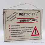 Holzbild Teeniezone