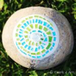 Mosaik Stein Spirale